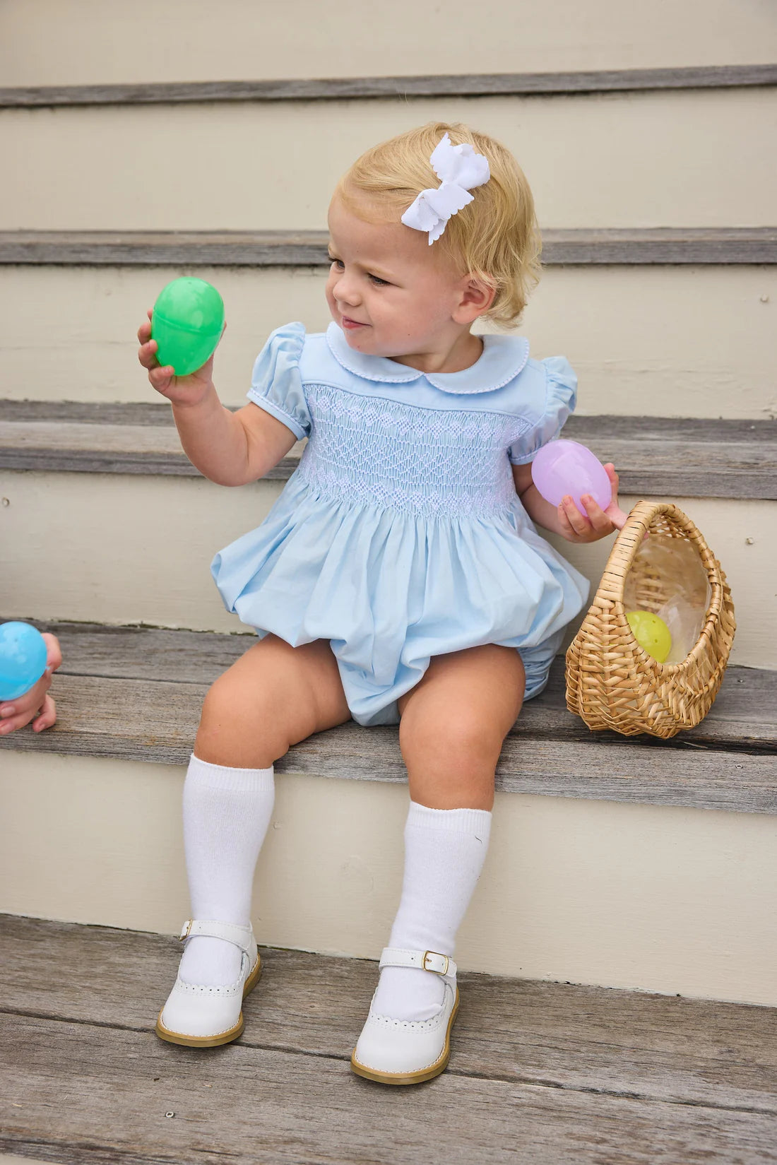 Little English Smocked Emery Bubble