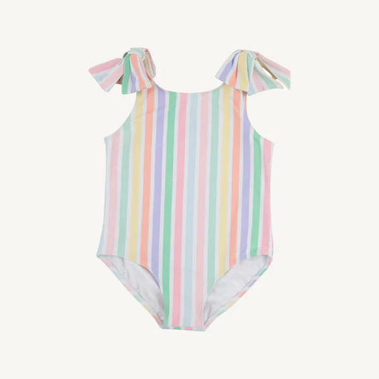 The Beaufort Bonnet Company Edisto Beach Bathing Suit, Southampton Stripe