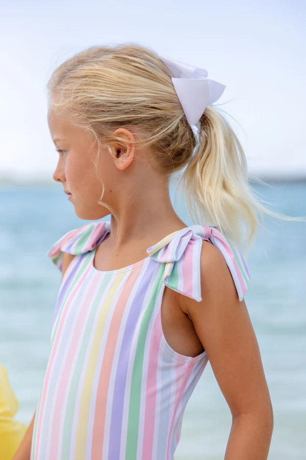 The Beaufort Bonnet Company Edisto Beach Bathing Suit, Southampton Stripe