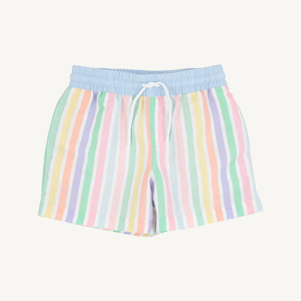 The Beaufort Bonny Company Tortola Swim Trunks, Southampton Stripe