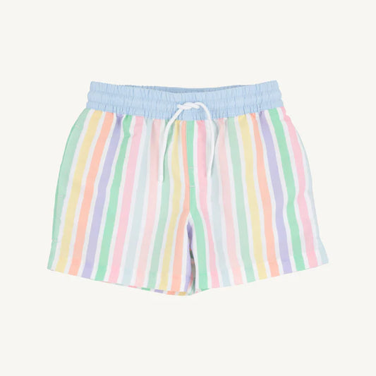 The Beaufort Bonny Company Tortola Swim Trunks, Southampton Stripe