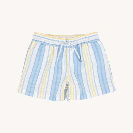 The Beaufort Bonnet Company Tortola Swim Trunks, SoBro Stripe