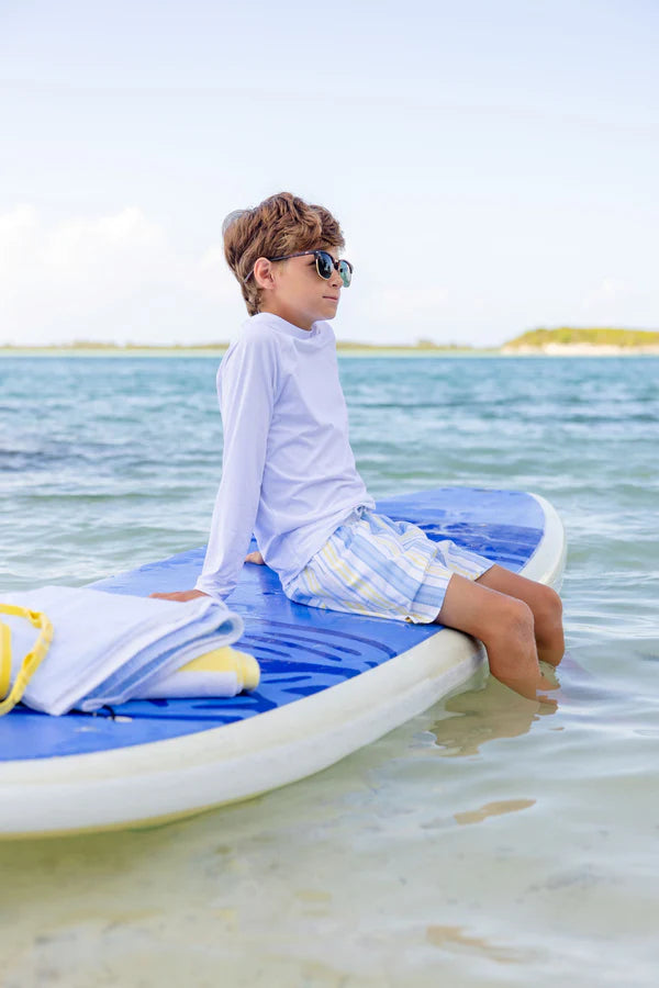 The Beaufort Bonnet Company Tortola Swim Trunks, SoBro Stripe
