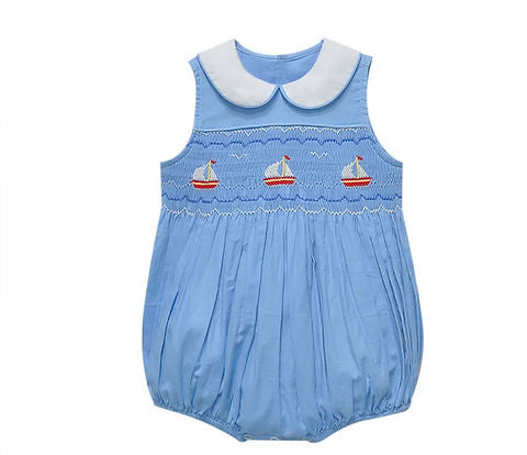 Remember Nguyen Smocked at Sea Boys Bubble
