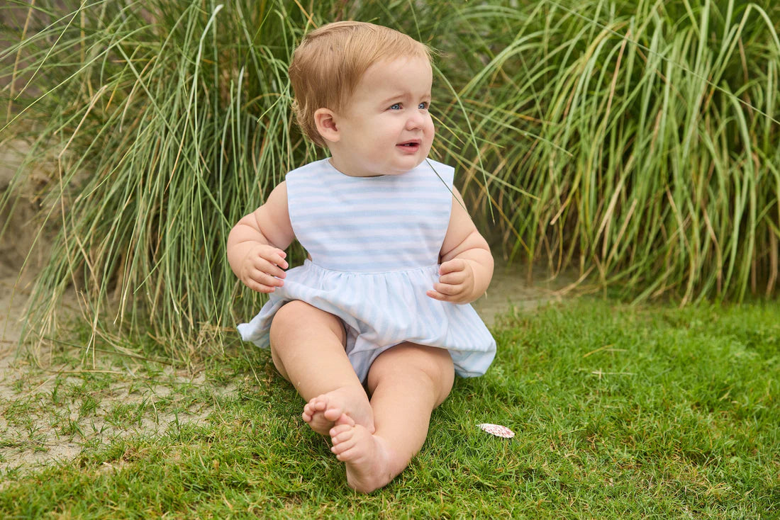 Little English Apron Bubble, Savannah Stripe