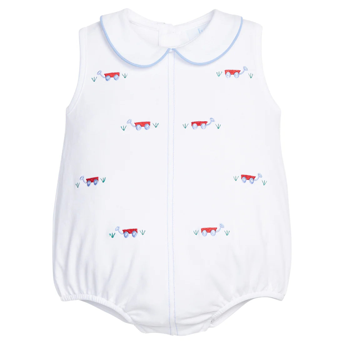 Little English Embroidered Peter Pan Bubble, Wagon