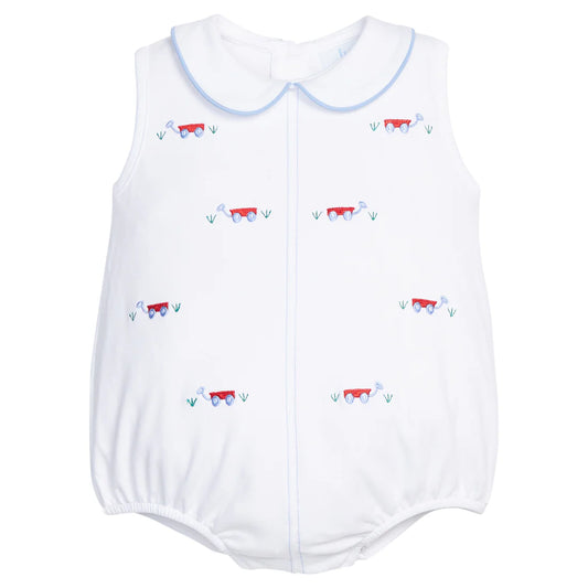 Little English Embroidered Peter Pan Bubble, Wagon