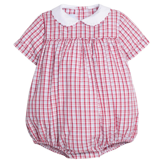 Little English Barrett Bubble- Hartford Plaid
