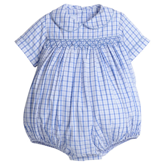 Little English Barrington Bubble- Woodberry Plaid