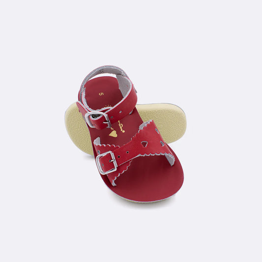 Sun-San Sweetheart Sandal- Red
