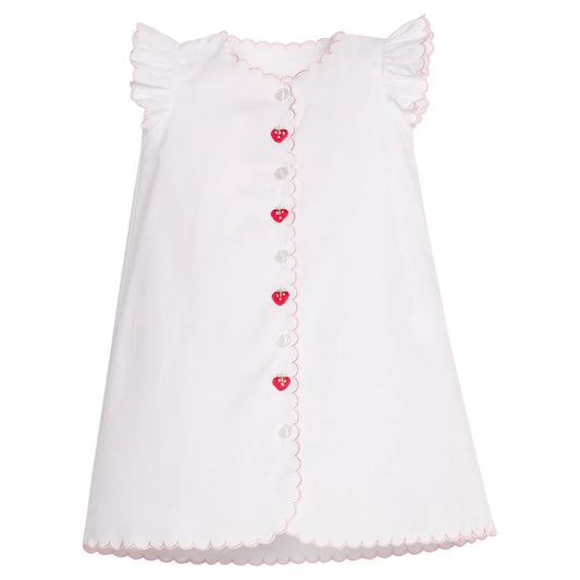 Little English Day Gown, Strawberries