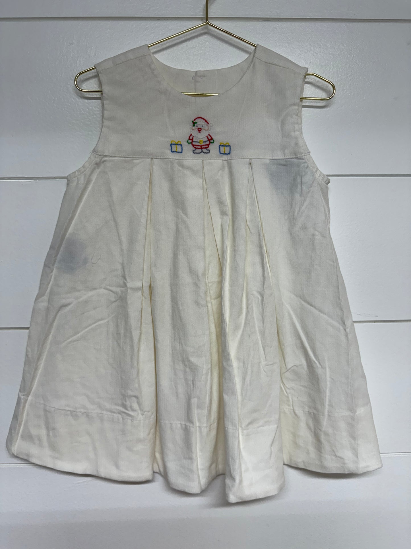 Remember Nguyen White Ashton Dress- Santa
