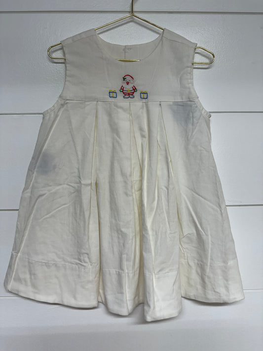 Remember Nguyen White Ashton Dress- Santa