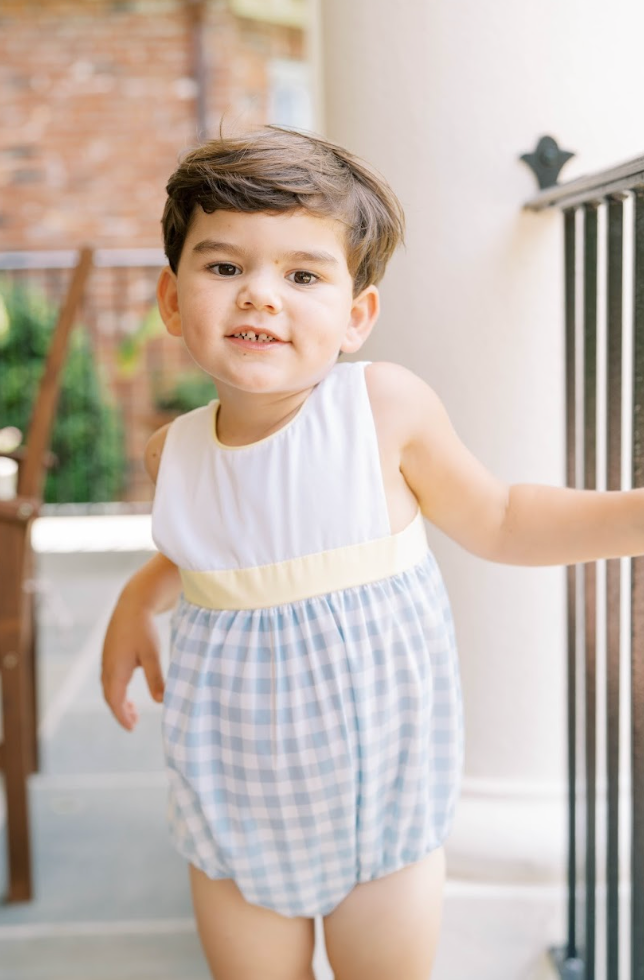 Lullaby Set Hollis Bubble Baldwin Blue Buffalo Check