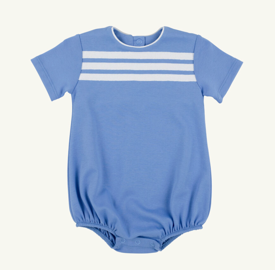 The Beaufort Bonnet Short Sleeve Beau Bubble, Sunrise Blvd. Blue