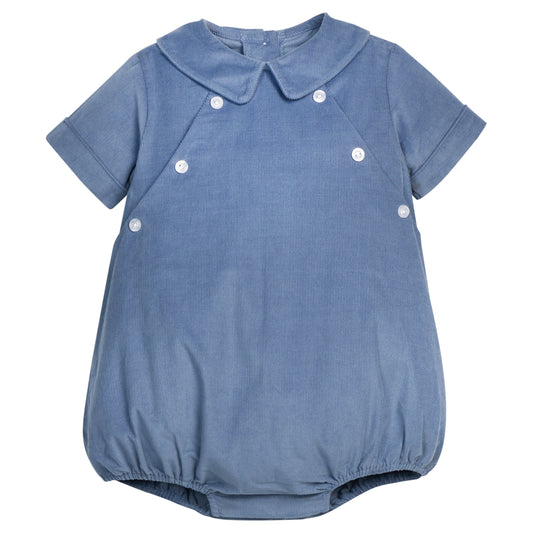 Little English Walker Bubble, Stormy Blue Corduroy