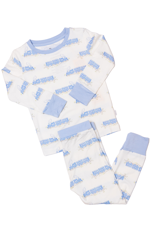 The Uptown Baby Two Piece Train Pajama