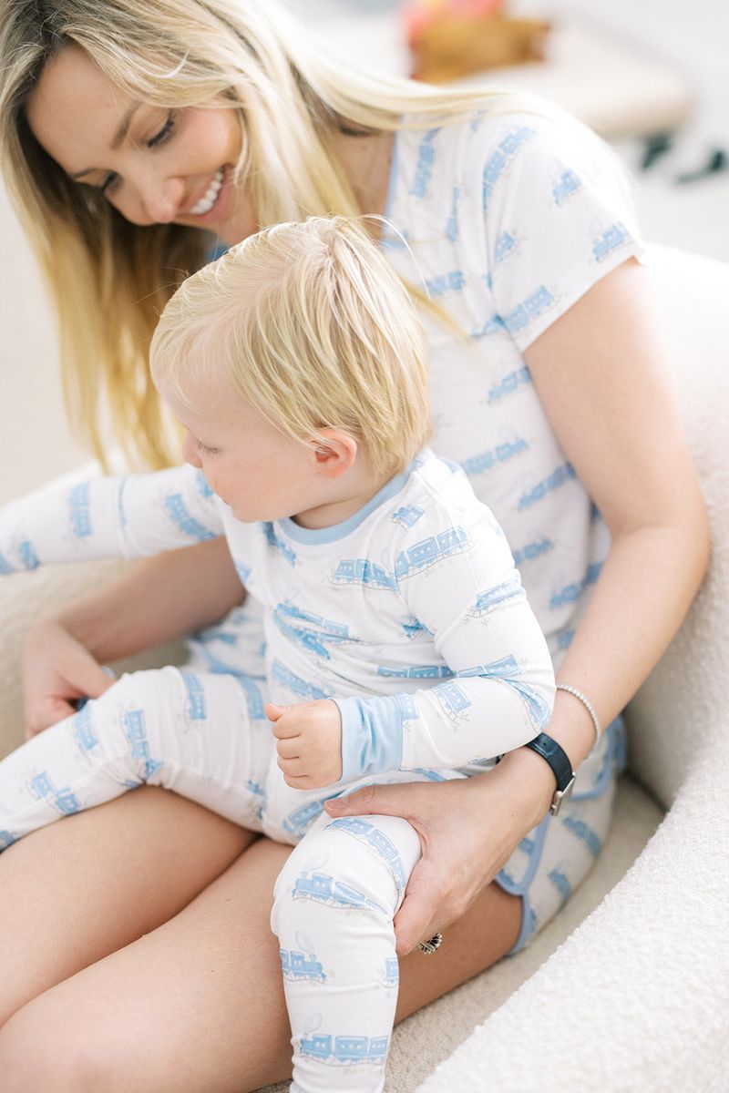 The Uptown Baby Two Piece Train Pajama