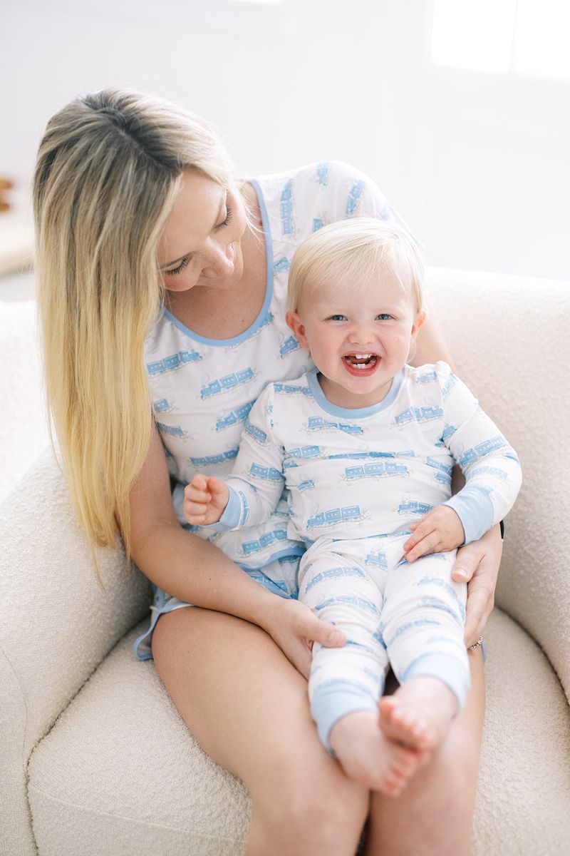 The Uptown Baby Two Piece Train Pajama